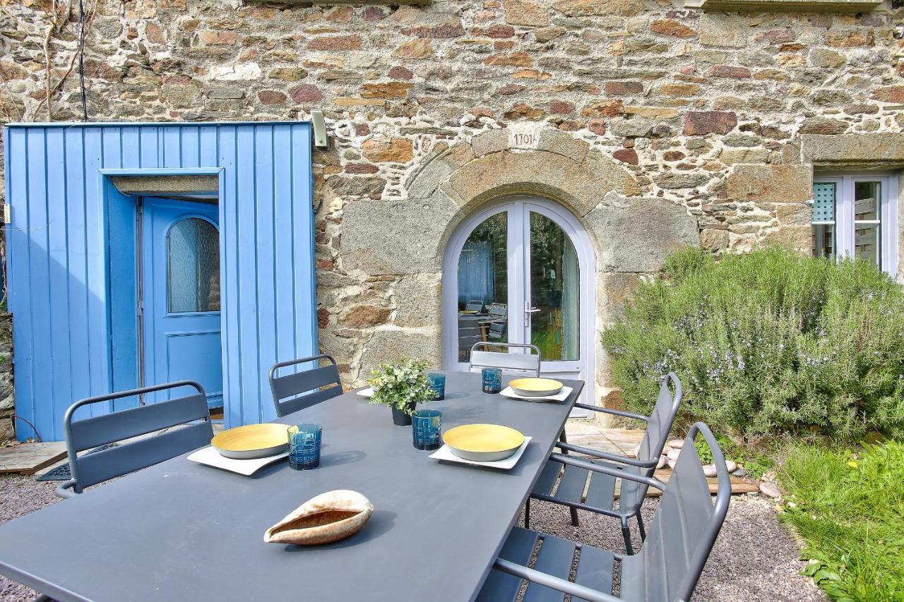 600M Plage Saint-Suliac- Maison Bretonne Pour 4 Extérieur photo