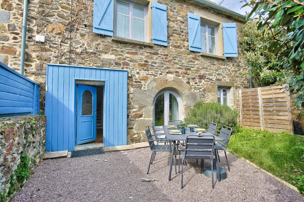 600M Plage Saint-Suliac- Maison Bretonne Pour 4 Extérieur photo